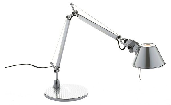 Artemide - Tolomeo Micro Настолна Лампа Полирано Алуминий Artemide