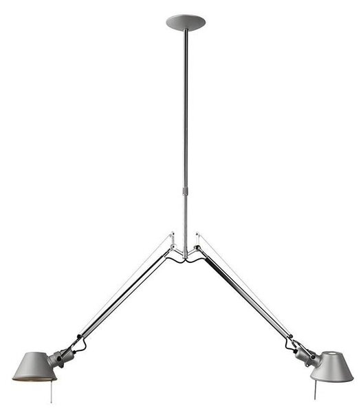 Artemide - Tolomeo Due Bracci Висяща Лампа Алуминий Artemide