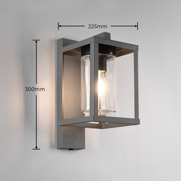 Външно осветително тяло (височина 33 cm) Lunga – Trio