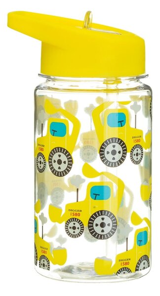 Бебешко шише за вода Drink Up , 400 ml Digger - Sass & Belle