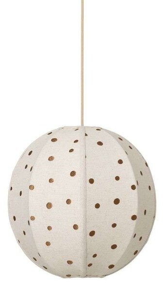 Ferm LIVING - Dots Абажур EmbroideЧервено Textile ferm LIVING