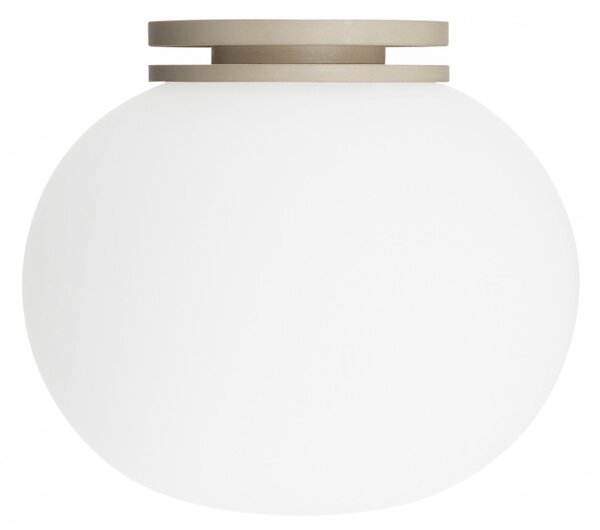 Flos - Glo-Ball Mini C/W Стенна/Таванна Лампа (Mirror Mounting) White Flos