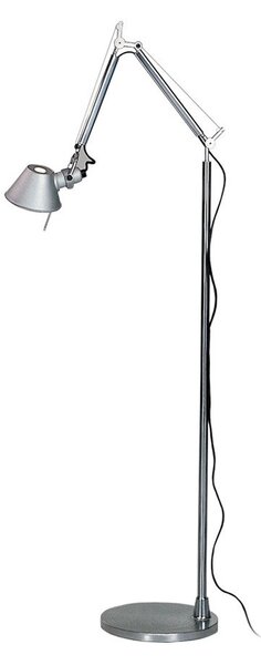 Artemide - Tolomeo Micro Подова Лампа E14 Алуминий Artemide