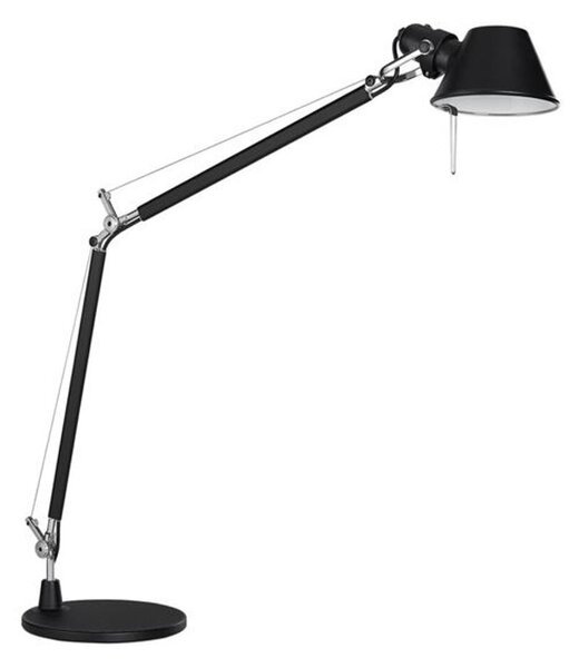 Artemide - Tolomeo Настолна Лампа E27 Черно c Черно База Artemide