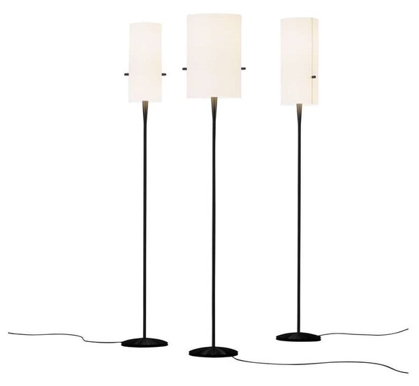 Serien Lighting - Club Подова Лампа S Черно/Chintz Бяло Serien Lighting