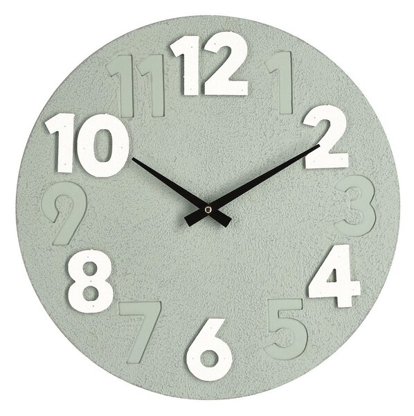 Bizzotto Timing стенен часовник сиво-зелен ø40