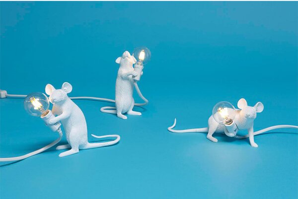 Seletti - Mouse Lop Lying Down Настолна Лампа Seletti