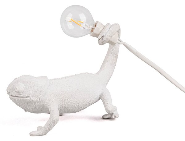 Seletti - Chameleon Still Настолна Лампа Бяло Seletti