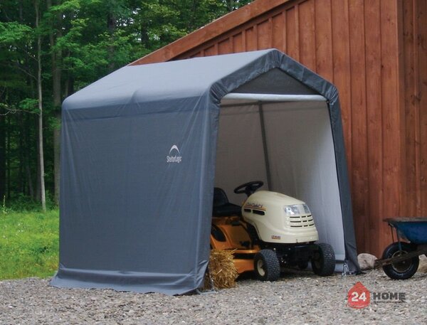 Навес за двор ShelterLogic 2.4x2.4 м, двускатен