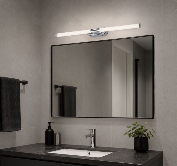 Rabalux 75095-LED Осветление за огледало за баня TENEBRA 8W/230V IP44 60 cm лъскав хром