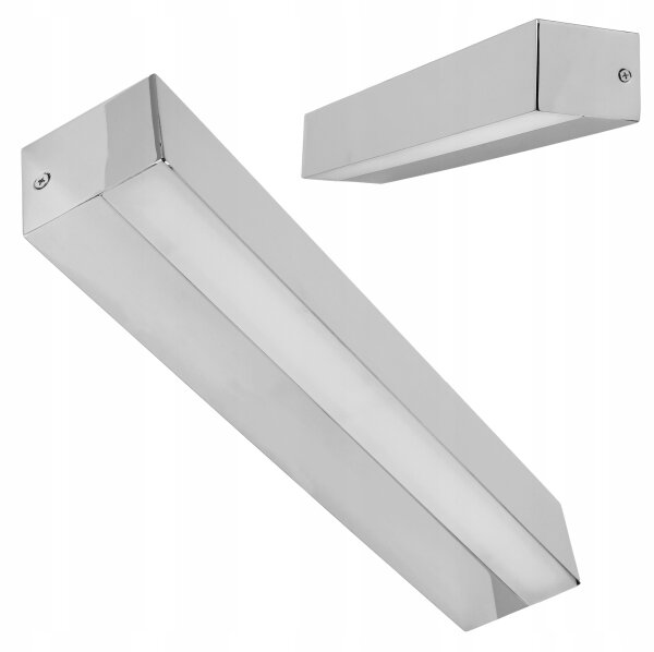LED стенен осветител за баня LED/9W/230V 40 cm IP44 лъскав хром