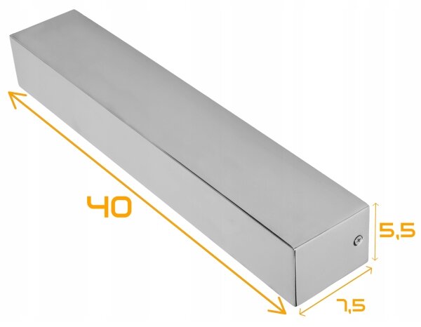 LED стенен осветител за баня LED/9W/230V 40 cm IP44 лъскав хром