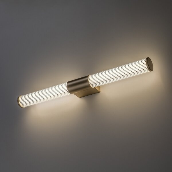 Rabalux 75105 - LED огледално осветление за баня CALYN LED/15W/230V IP44 златисто