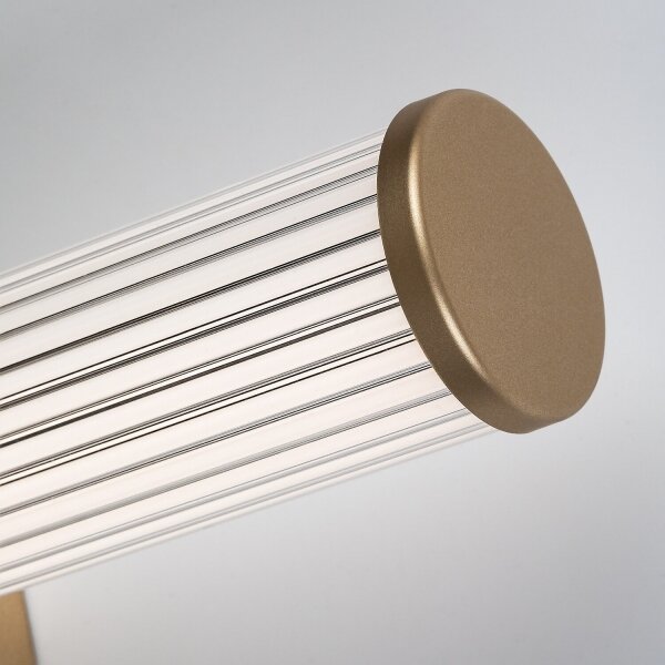 Rabalux 75104 - LED Огледално осветление за баня CALYN LED/8W/230V IP44 златно