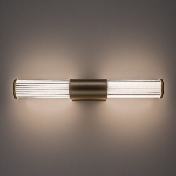 Rabalux 75104 - LED Огледално осветление за баня CALYN LED/8W/230V IP44 златно
