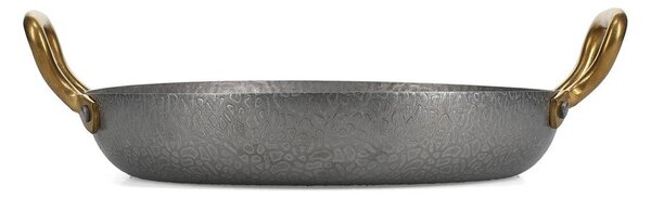 Z terazza чиния за сервиране в сребрист цвят ø 24 cm Serve – BonBistro
