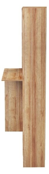 Бюро с етажерка Janson Pakoworld, цвят дъб, 113,2x40x141,8 cm