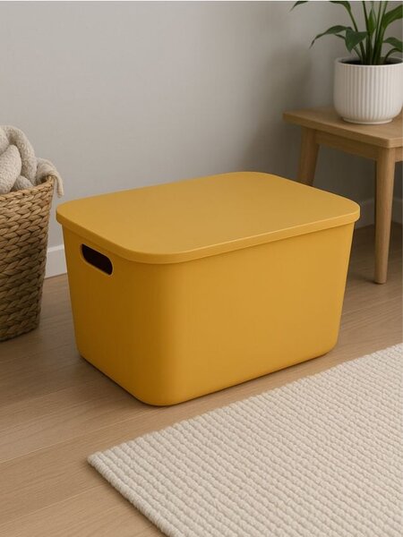 Sinsay - Кутия за съхранение с капак - opaнжeв