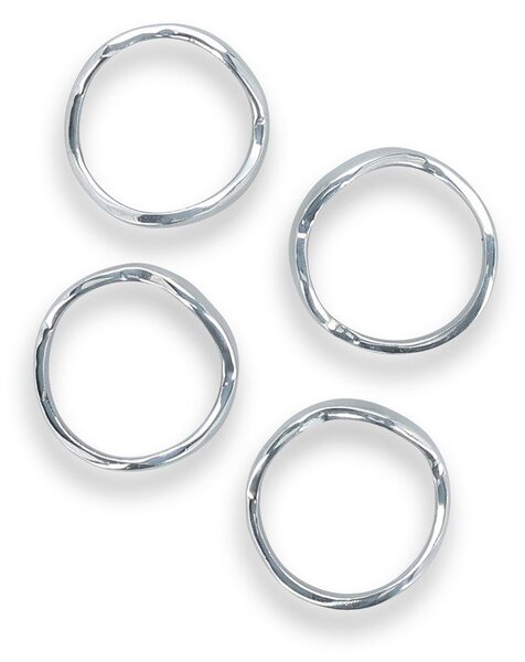 Метални пръстени за салфетки в комплект 4 бр. Charm – S|P Collection