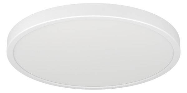 EGLO connect Smart LED лампа за монтаж Fueva 6-Z, бяла, Ø 38cm, Затъмняване, Бял, Дневна/трапезария, Пластмаса, Модерен