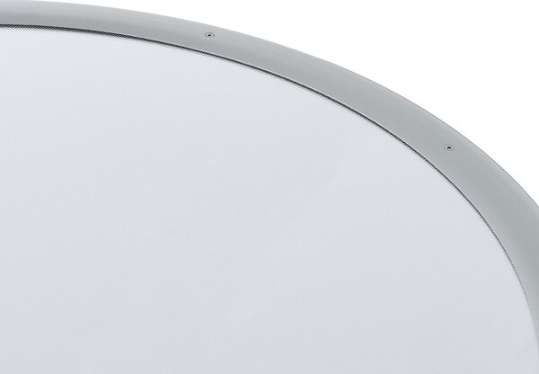 Deko-Light LED висяща лампа PANEL, сива, Ø 63 cm, метал, CCT, дим, 50 W, Затъмняване, Металик, кабинет / офис, Алуминий, Модерен