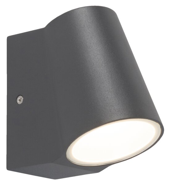 Модерна външна стенна лампа антрацит с LED - Uma