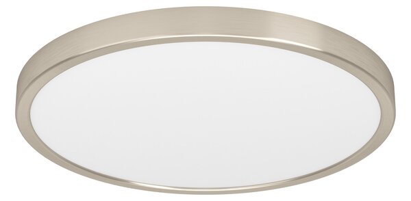 EGLO connect Smart LED лампа за монтаж Fueva 6-Z, сива, Ø 38cm, Затъмняване, Сив, Дневна/трапезария, Пластмаса, Модерен