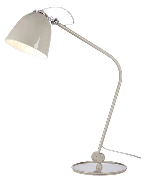Сиво-бежова настолна лампа с огъваща се структура (височина 23 cm) Tilt – Markslöjd