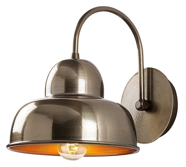 Стенна лампа в месингов цвят ø 20 cm Multan – Opviq lights