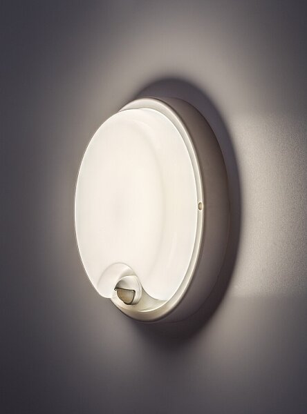 Rabalux 77214 - LED външно осветително тяло за стена с сензор LONATO LED/18W/230V IP65 бяло