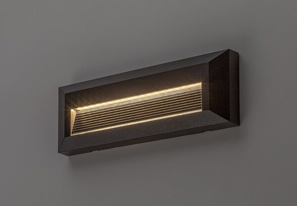 Rabalux 77189 - LED външно стенно осветително тяло KAVALA LED/6W/230V IP65 черно