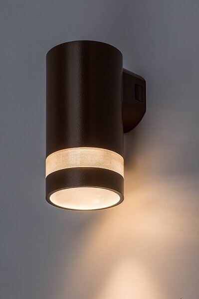Rabalux 77211 - LED външно стенен осветител URFA LINE LED/9W/230V IP65 кафяв
