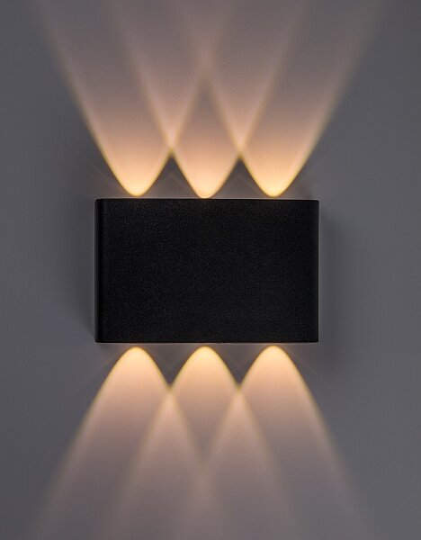 Rabalux 77192 - LED външно стенно осветително тяло PORTEL 5W/230V 2000/2700/4000K IP65
