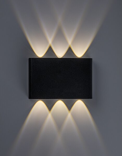 Rabalux 77192 - LED външно стенно осветително тяло PORTEL 5W/230V 2000/2700/4000K IP65