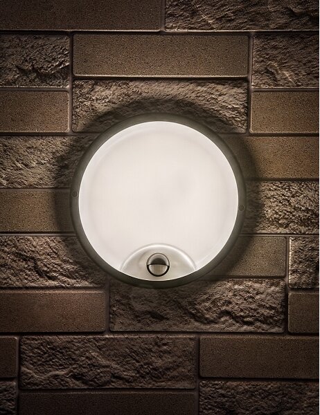 Rabalux 77213 -LED LONATO външно стенно осветително тяло със сензор LED/18W/230V IP65 черно