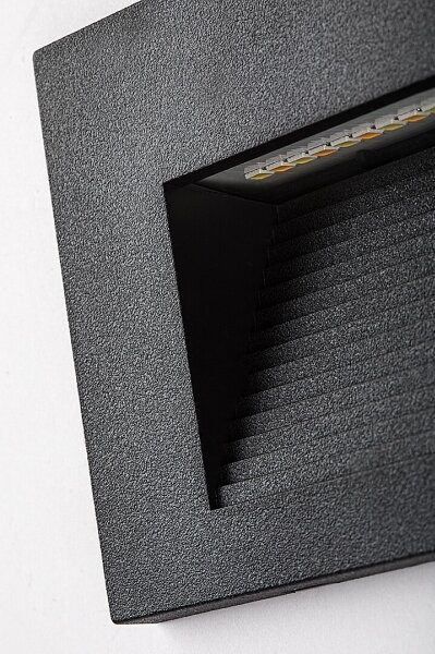 Rabalux 77190 - LED външно стенно осветително тяло KAVALA LED/6W/230V IP65 черно