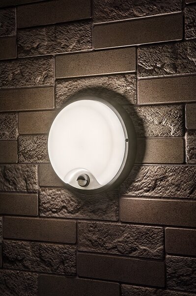 Rabalux 77213 -LED LONATO външно стенно осветително тяло със сензор LED/18W/230V IP65 черно