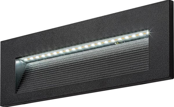 Rabalux 77190 - LED външно стенно осветително тяло KAVALA LED/6W/230V IP65 черно