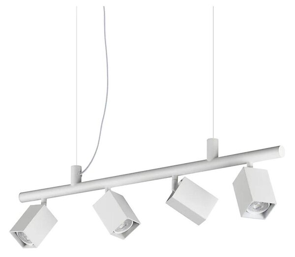 Ideal Lux - LED полилей на кабел DYNAMITE 4xGU10/7W/230V CRI 90 бял