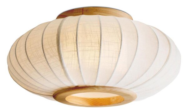 Halo Design 749362 - Таванно осветително тяло BALLOON 1xE27/40W/230V Ø 40 см дъб/бял