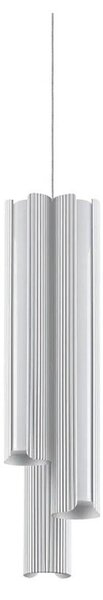Ideal Lux - DORICA димируем LED полилей на кабел 3xLED/9W/230V CRI 90 Ø 9,5 cm бял