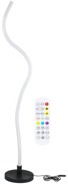 Grundig - LED RGB димируема подова лампа LED/5W/5V + дистанционно управление
