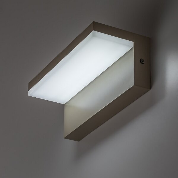 Rabalux 77219 - LED външно стенно осветително тяло ZARAGOZA LED/9W/230V IP54 бежово