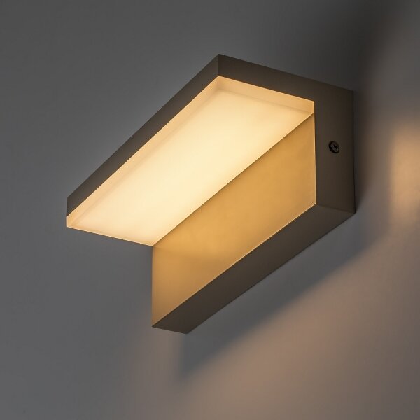 Rabalux 77219 - LED външно стенно осветително тяло ZARAGOZA LED/9W/230V IP54 бежово
