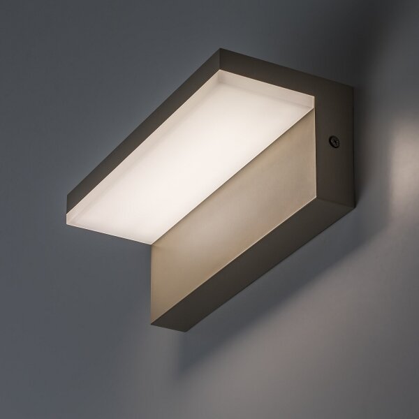 Rabalux 77219 - LED външно стенно осветително тяло ZARAGOZA LED/9W/230V IP54 бежово