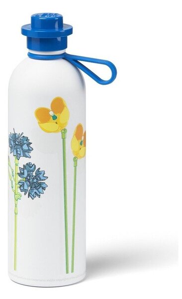 Бял/син детски термос 560 ml Meadow Flowers – LEGO®
