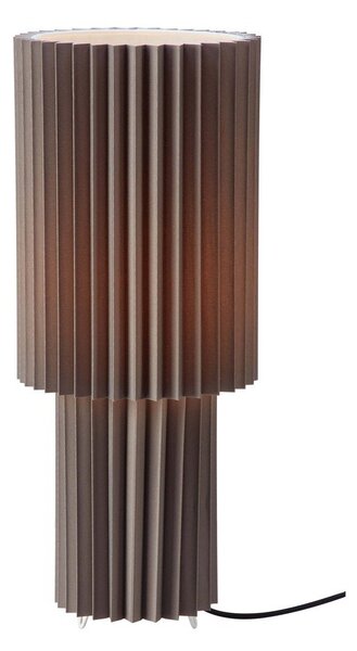 Сива настолна лампа с текстилен абажур (височина 45 cm) Catis – Markslöjd