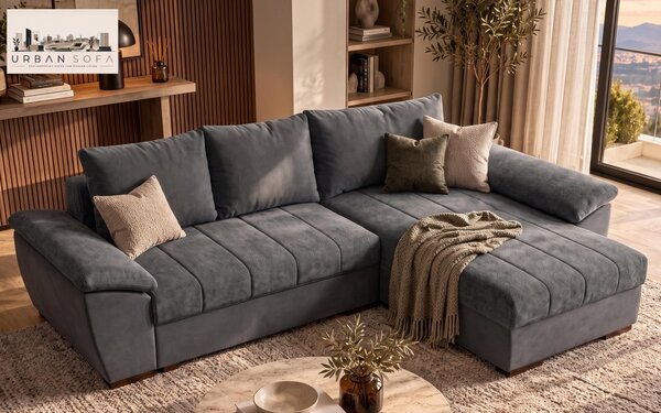 Разтегателен ъглов диван Димани