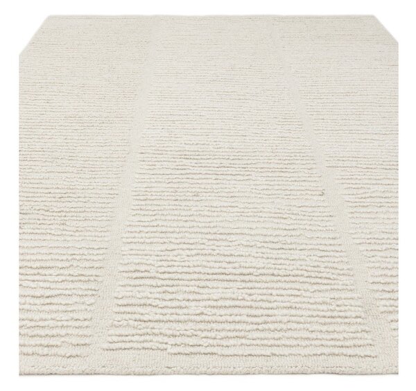 Ръчно изработен вълнен килим в цвят слонова кост 120x170 cm Zennith Column – Asiatic Carpets