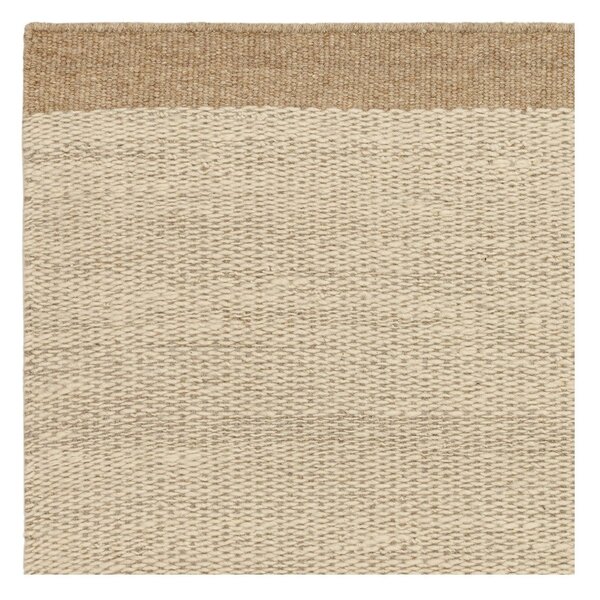 Бежов/кремав ръчно изработен вълнен килим 120x170 cm Lima Sand – Asiatic Carpets